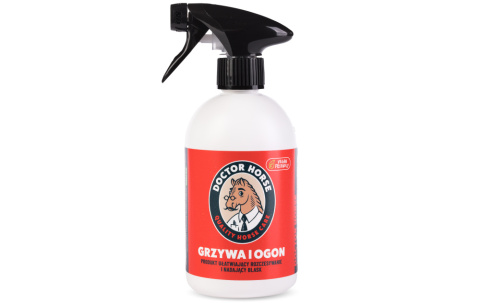 Produkt ułatwiający rozczesywanie i nadający blask Doctor Horse Grzywa i Ogon 500 ml