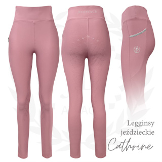 Legginsy jeździeckie z silikonem JD Attack Cathrine