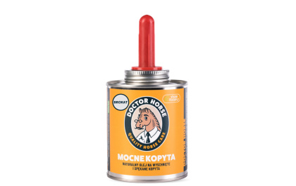 Olej do kopyt Doctor Horse Mocne Kopyta z Brokatem 450 ml