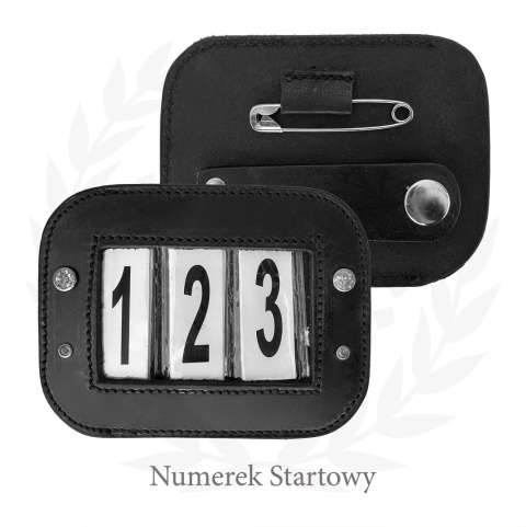 Numerek startowy Black Crystal JD Attack