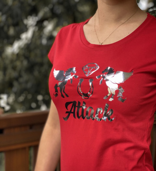 T-shirt Red Glass JD Attack