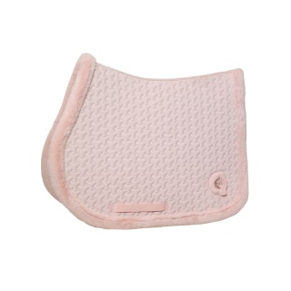 Czaprak skokowy z szutcznym futerkiem Kentucky "Plaited Quilt"