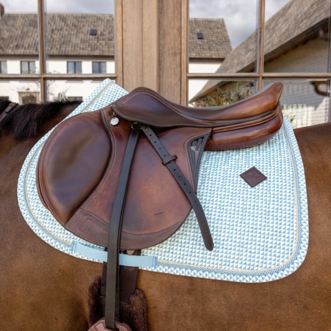 Czaprak skokowy z nadrukiem welurowym Kentucky