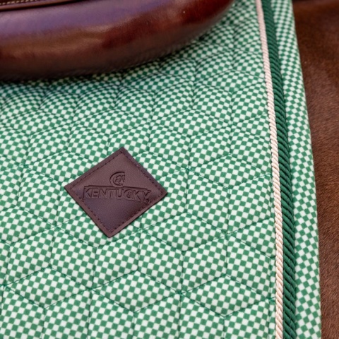 Czaprak skokowy z nadrukiem welurowym Kentucky