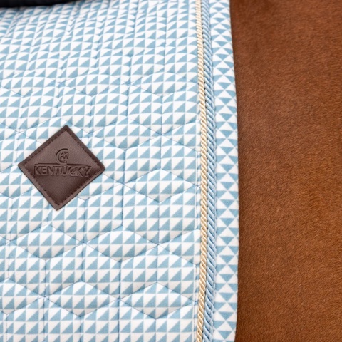 Czaprak ujeżdzeniowy z nadrukiem welurowym Kentucky