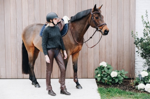 Czapsy Dy'on Leather Long Chaps