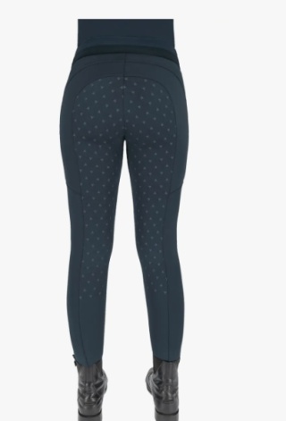 Damskie legginsy jeździeckie z fullgrip QHP Teddie