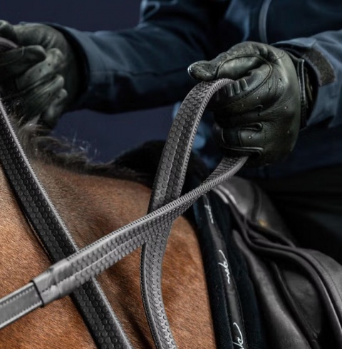 Gumowe wodze 1/2" Dy'on New English