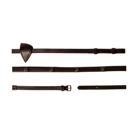 Gumowe wodze 1/2 Dy'on z 7 zintegrowanymi stoperami