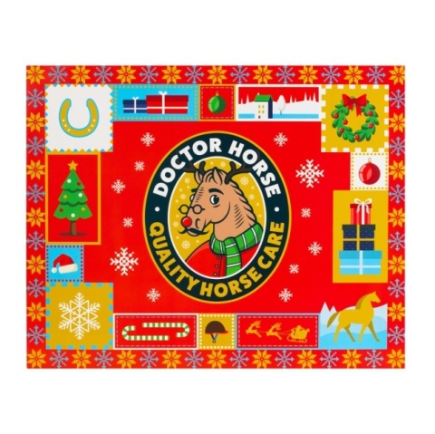 Kalendarz adwentowy Doctor Horse Renifer 2025 - czerwony