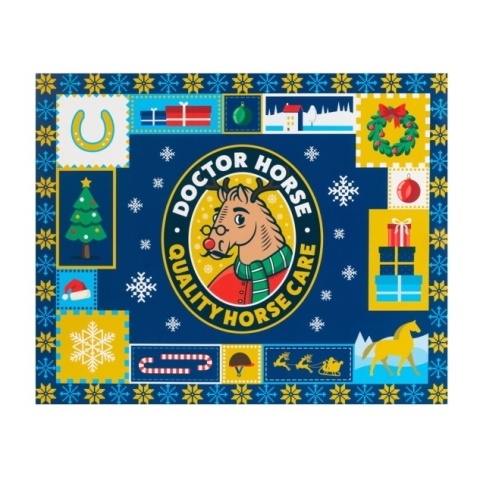 Kalendarz adwentowy Doctor Horse Renifer 2025 - granatowy