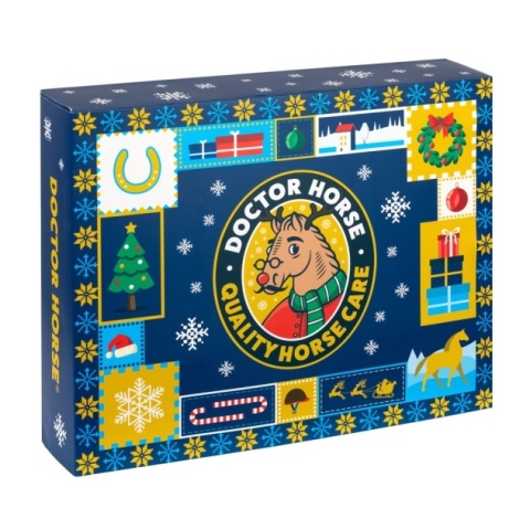 Kalendarz adwentowy Doctor Horse Renifer 2025 - granatowy