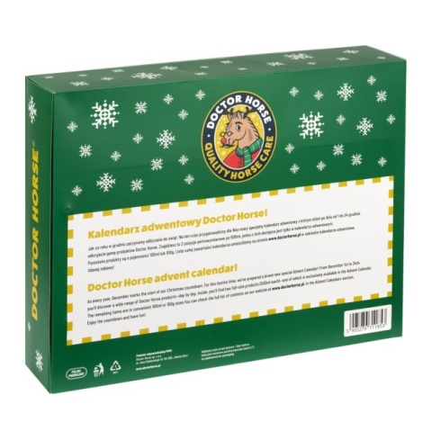 Kalendarz adwentowy Doctor Horse Renifer 2025 - zielony