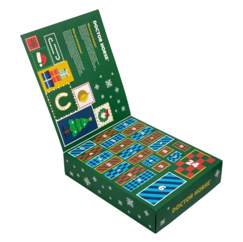 Kalendarz adwentowy Doctor Horse Renifer 2025 - zielony