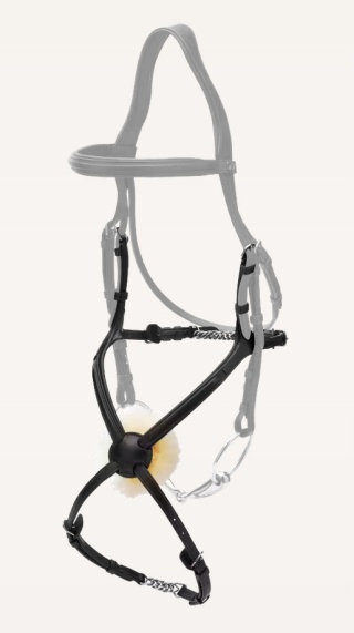 Nachrapnik Dy'on New English - w kształcie 8 z łańcuszkiem