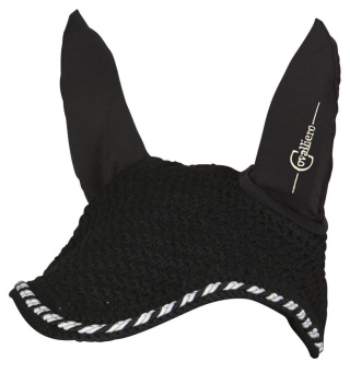 Nauszniki dla konia Covalliero Classic - rozmiar Full, czarne