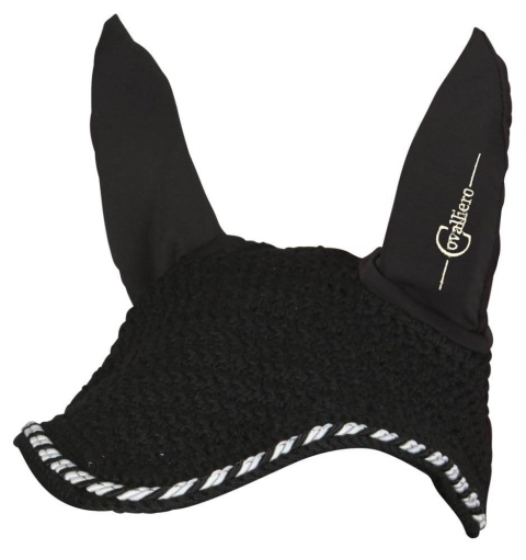 Nauszniki dla konia Covalliero Classic - rozmiar Full, czarne