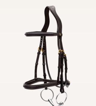 Ogłowie Dy'on D Collection Plaited - bez skośnika