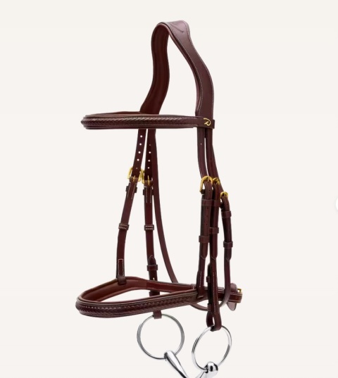 Ogłowie Dy'on D Collection Plaited - bez skośnika