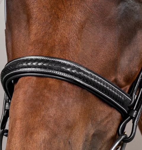 Ogłowie Dy'on D Collection Plaited - bez skośnika