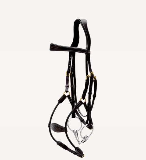 Ogłowie Dy'on Elastic Hybrid D Collection