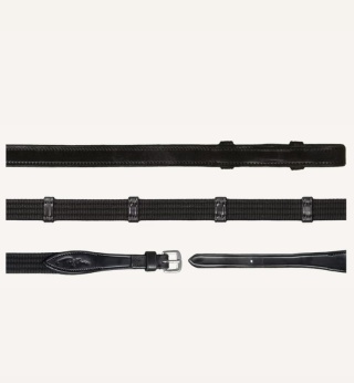 Parciane wodze 5/8 Dy'on Dressage z 9 stoperami