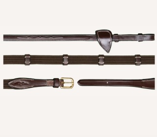 Parciane wodze Dy'on 5/8" z 9 stoperami D Collection