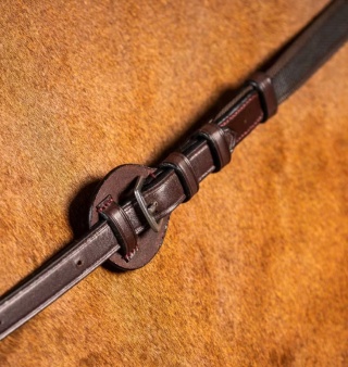 Skórzane wodze 5/8" Dy'on New English - regulowane