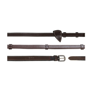 Skórzane wodze Dy'on 1/2" z 4 stoperami Working