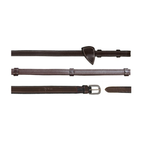 Skórzane wodze Dy'on 1/2" z 4 stoperami Working