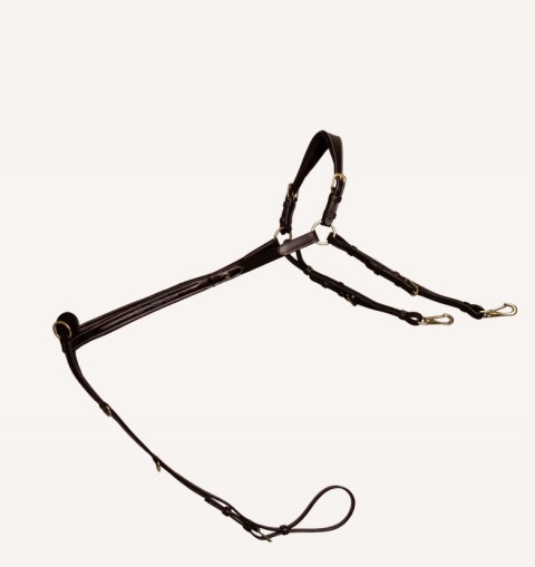 Skórzany napierśnik z mostkiem Dy'on Bridge Breastplate D Collection