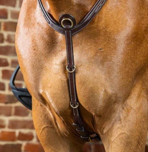 Skórzany napierśnik z mostkiem Dy'on Bridge Breastplate D Collection