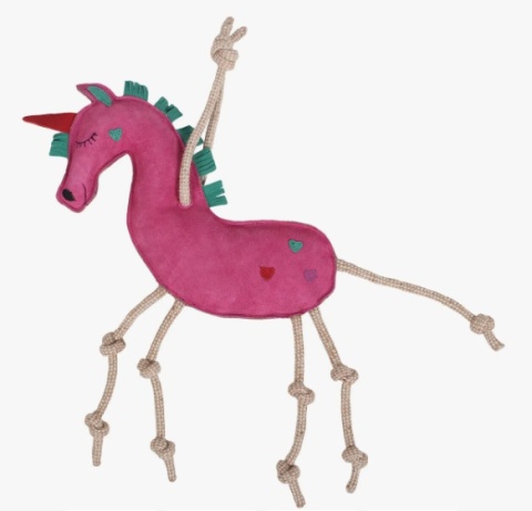 Zabawka zamszowa dla konia QHP - Jednorożec