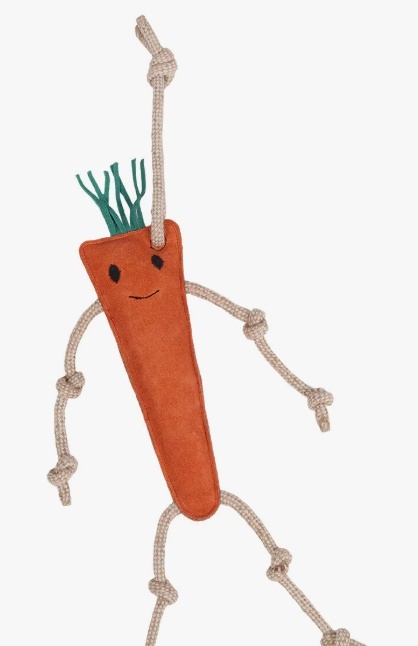 Zabawka zamszowa dla konia QHP - Marchewka