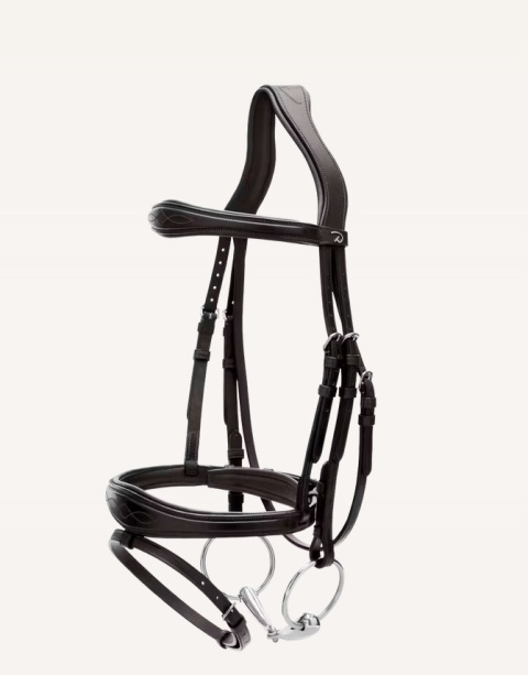 Anatomiczne ogłowie Dy'on z nachrapnikiem angielskim New English