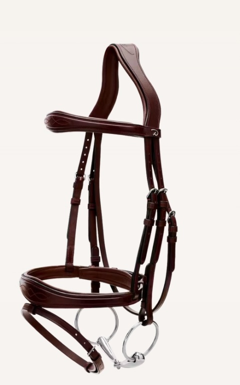 Anatomiczne ogłowie Dy'on z nachrapnikiem angielskim New English