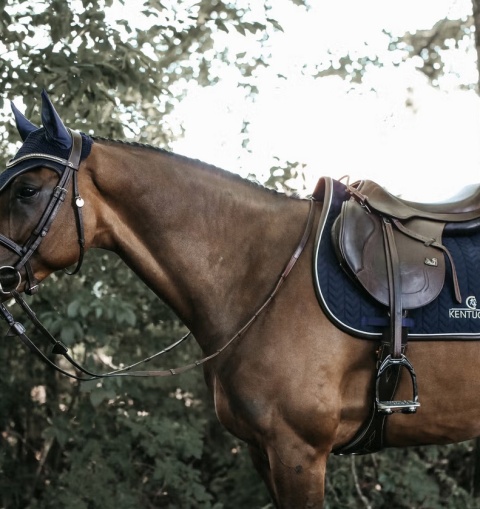 Czaprak skokowy Kentucky Leather Fishbone