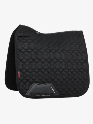 Czaprak ujeżdżeniowy LeMieux Crystal Suede Dressage Pad