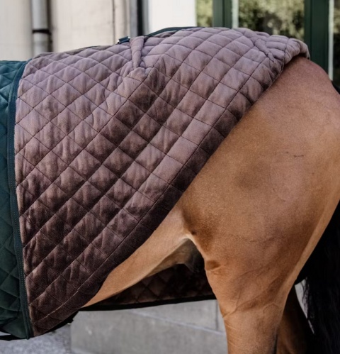 Derka pokazowa/stajenna Kentucky 160 g - z naturalnym futrem