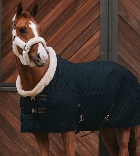 Derka pokazowa/stajenna Kentucky 160 g - z naturalnym futrem