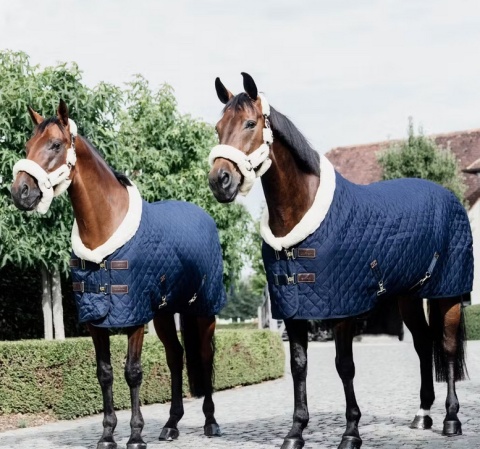 Derka pokazowa/stajenna Kentucky 160 g - z naturalnym futrem