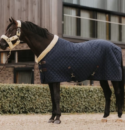 Derka pokazowa/stajenna Kentucky 160 g - z naturalnym futrem