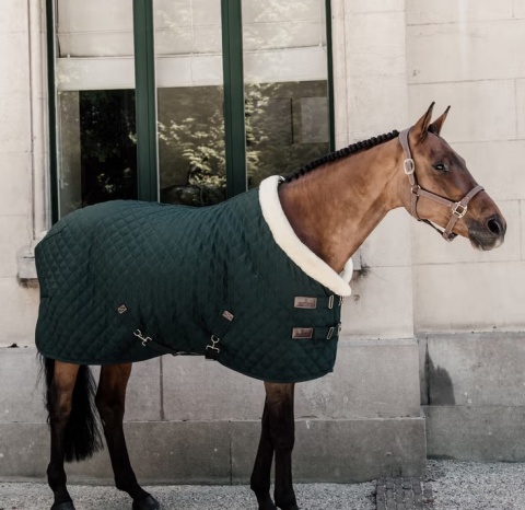 Derka pokazowa/stajenna Kentucky 160 g - z naturalnym futrem