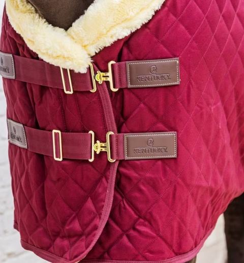 Derka pokazowa/stajenna Kentucky 160 g - z naturalnym futrem