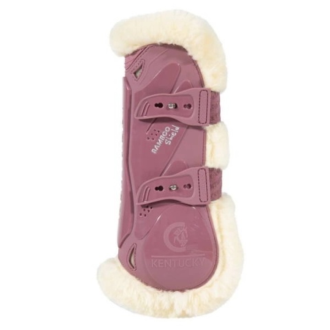 Ochraniacze na przednie nogi Kentucky Bamboo Vegan Sheepskin Tendon Boots Elastic