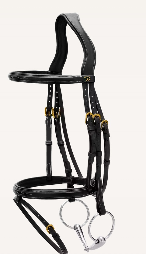 Ogłowie Dy'on D Collection Flash Noseband