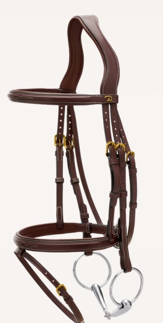 Ogłowie Dy'on D Collection Flash Noseband