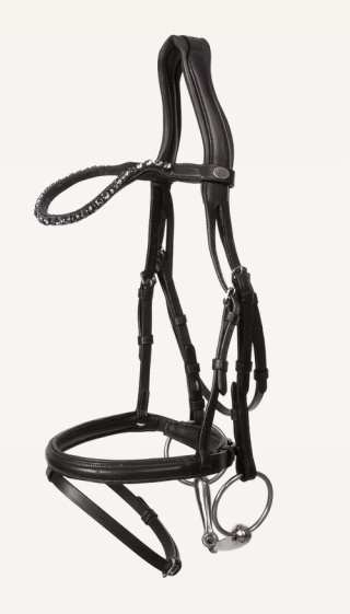 Ogłowie Dy'on Medium Flash Soft Leather New English