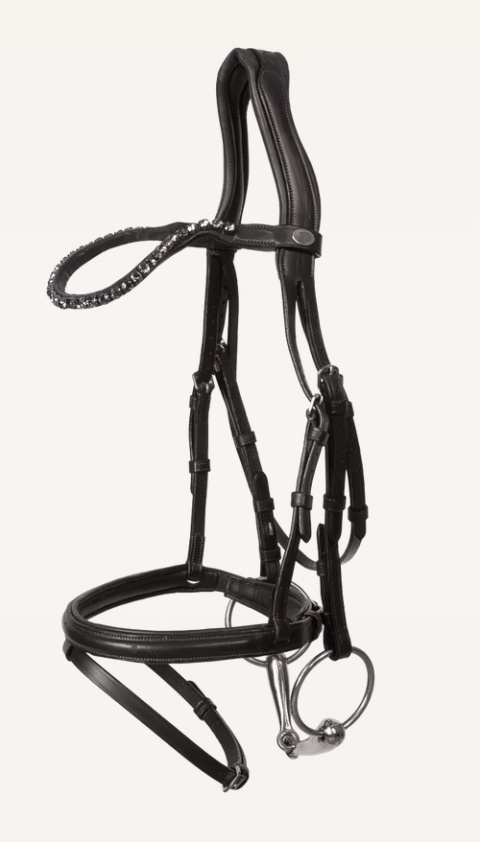 Ogłowie Dy'on Medium Flash Soft Leather New English