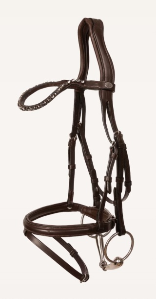 Ogłowie Dy'on Medium Flash Soft Leather New English